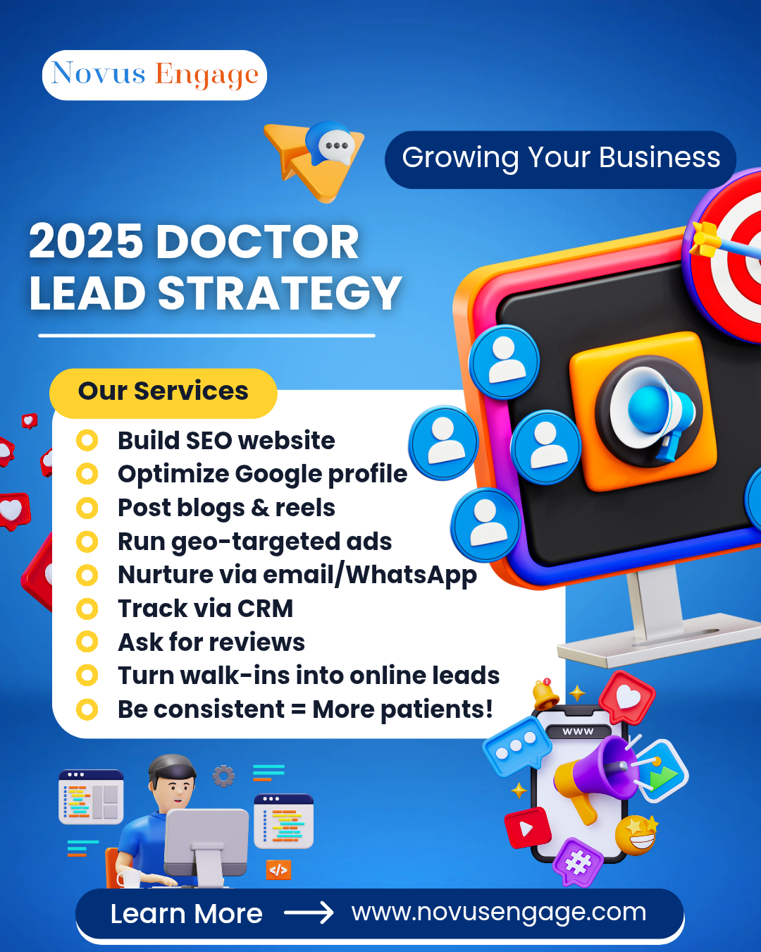 The Ultimate Guide to Lead Generation for Doctors and Clinics in 2025