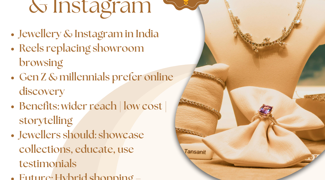 Jewellery & Instagram: How Short Videos Are Replacing Traditional Showroom Displays