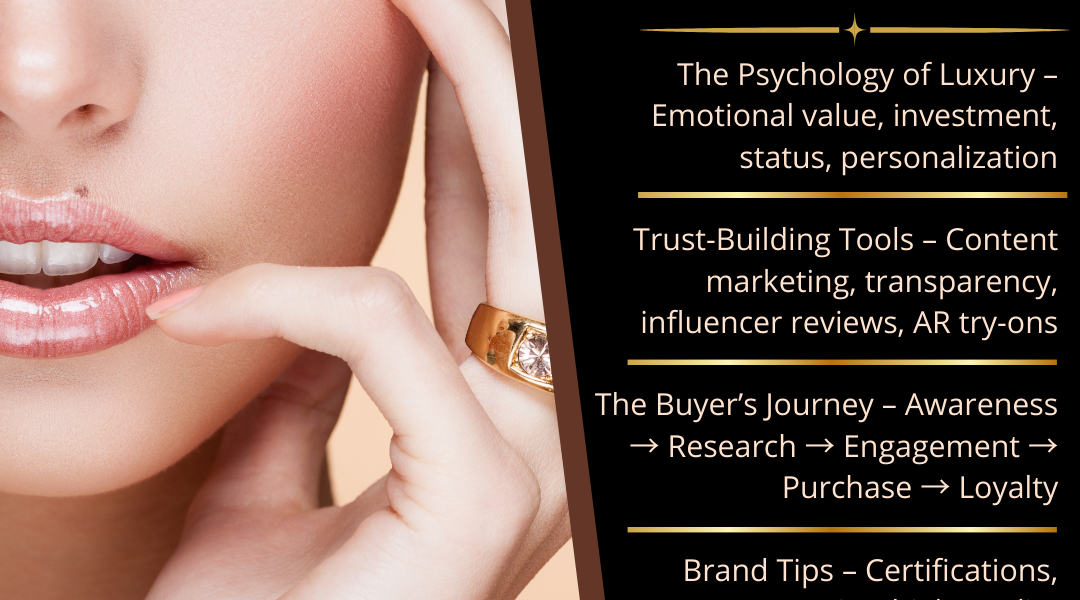 The Psychology of Luxury: How Digital Marketing Builds Trust in Jewellery Buyers
