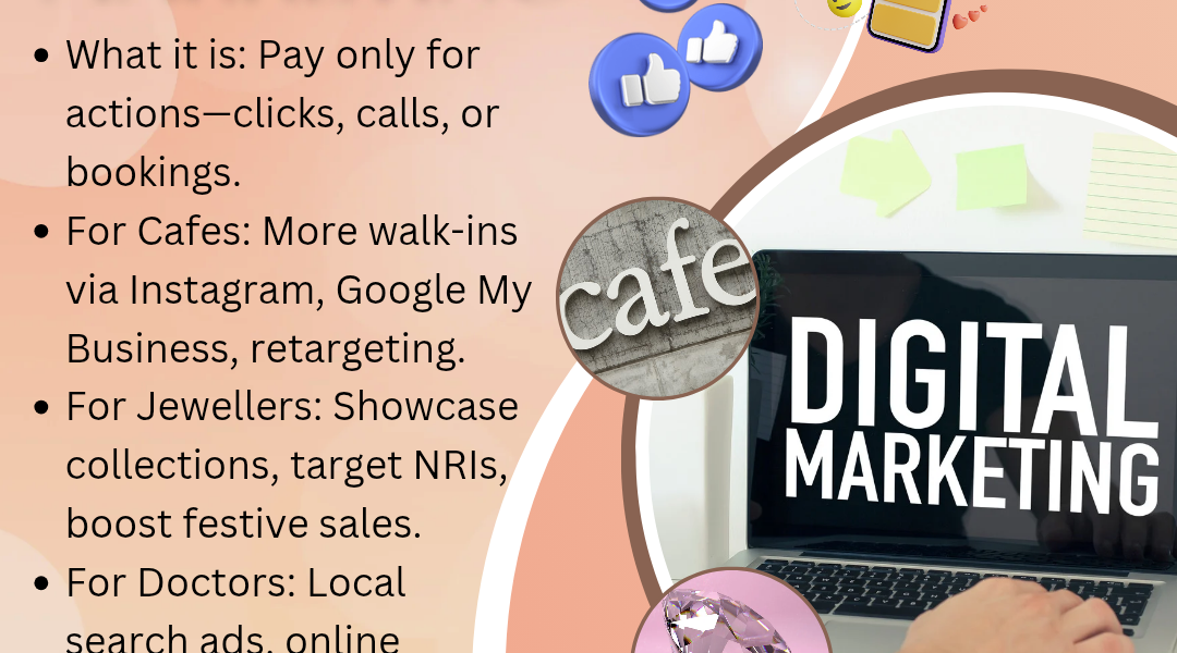 How Performance Marketing Helps Cafes, Jewellers, and Doctors Get More Customers