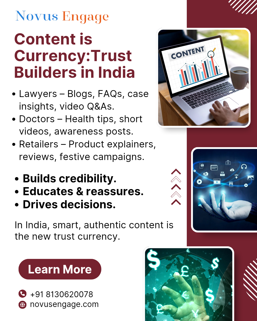 Content is Currency: How Smart Content Builds Trust for Lawyers, Doctors, and Retailers
