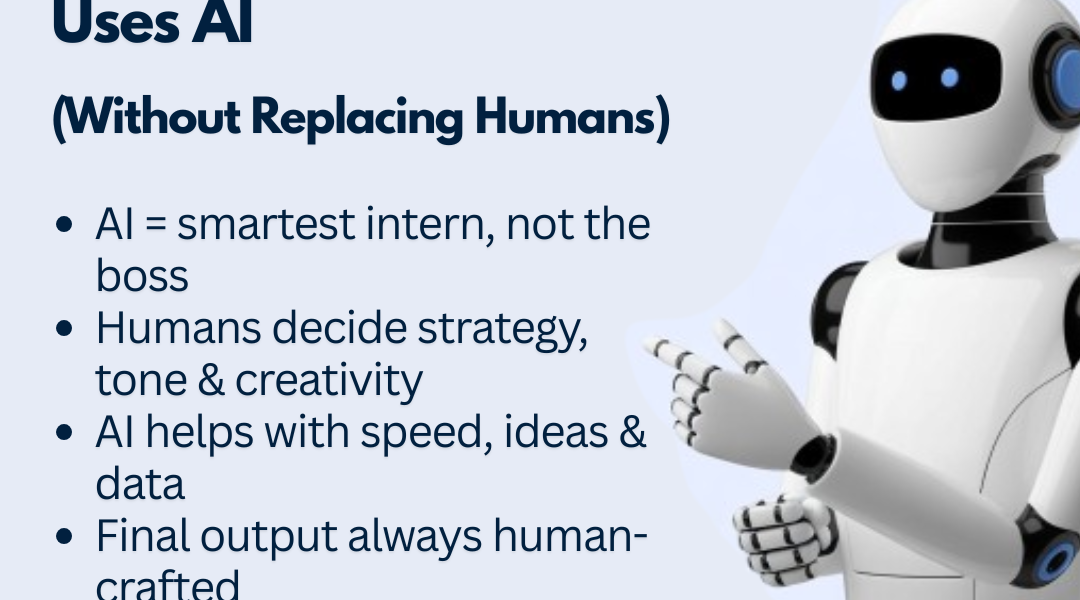 How We Use AI to Scale Human Creativity (Not Replace It)