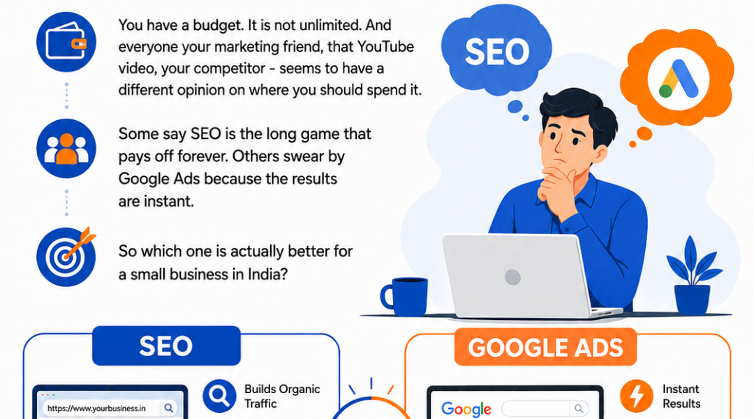 SEO vs Google Ads: Which is Better for Small Businesses in India?