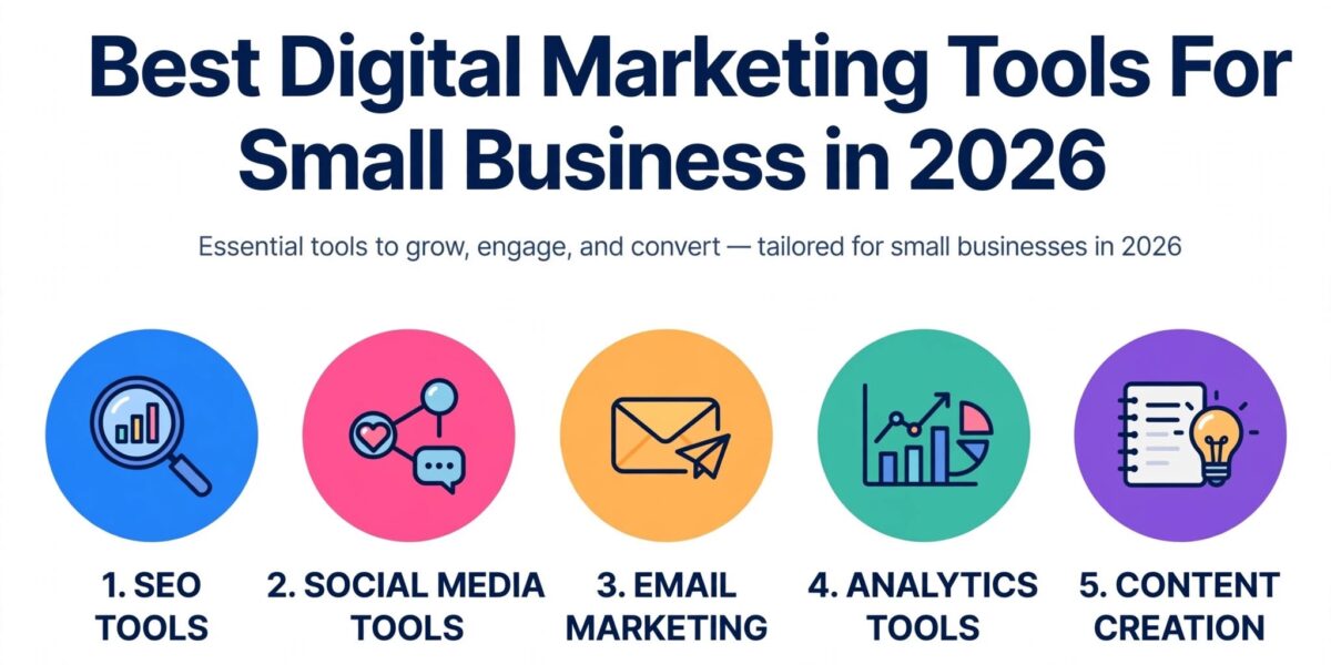 Best Digital Marketing Tools for Small Business in 2026